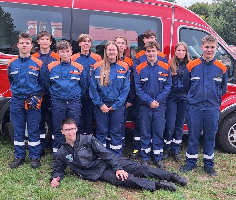Gruppenfoto mit Soeren